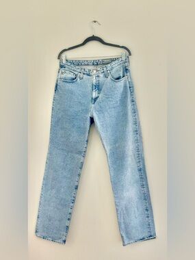 AG Light Wash Wide Leg Jeans-30 Like New